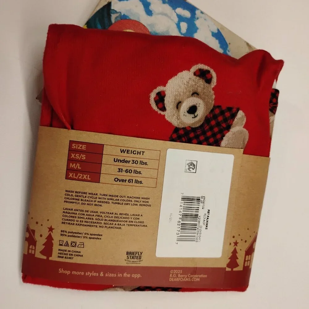 Dearfoams BEARY COZY Pet Bandana